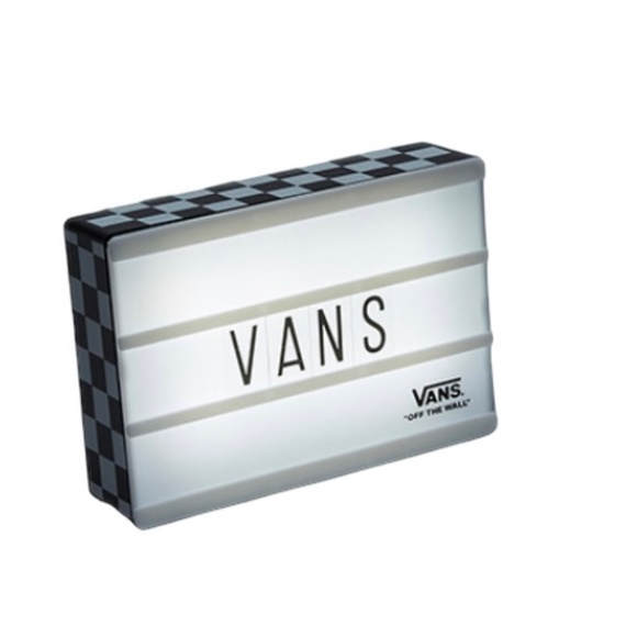 VANS Mini LED Light Box White Black Plastic VN000CE7N0A - Picture 2 of 9